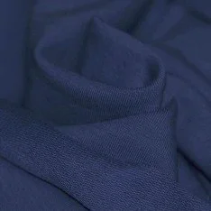 French Terry Stof Donker Blauw