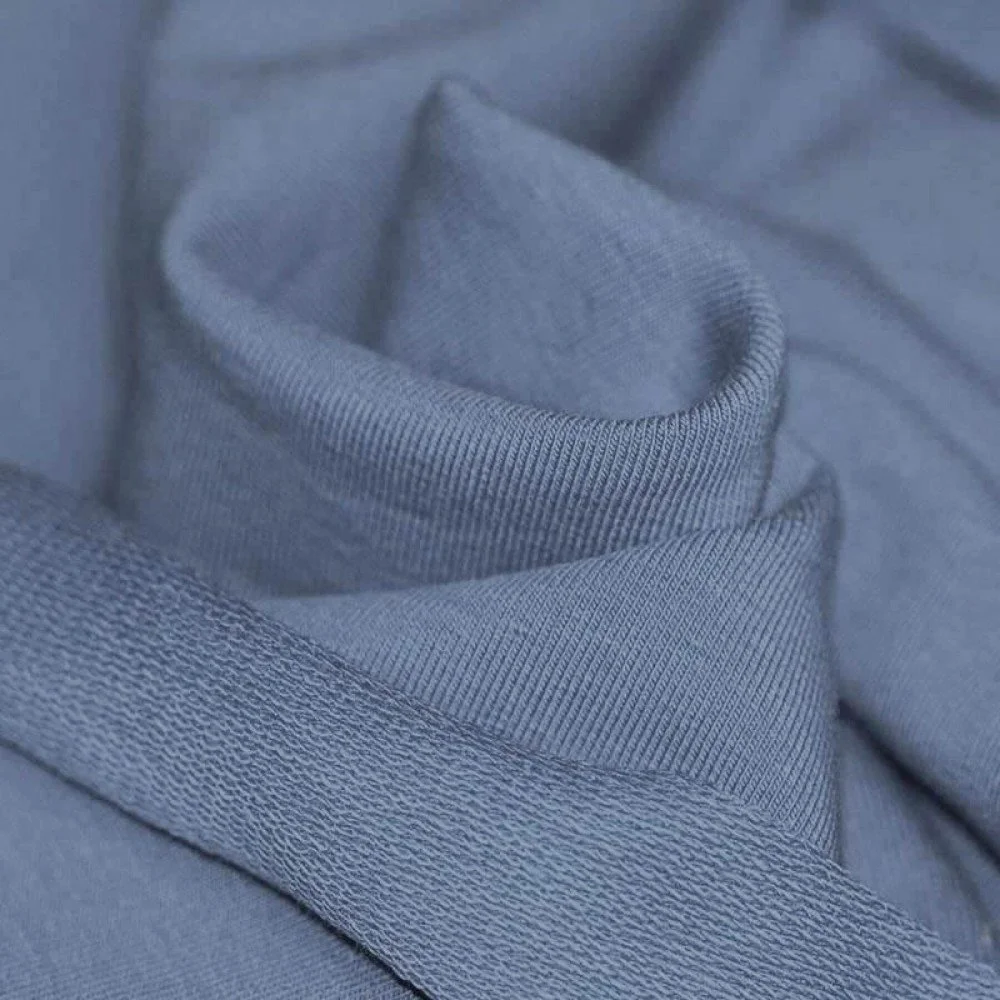 French Terry Stof Donker Jeans