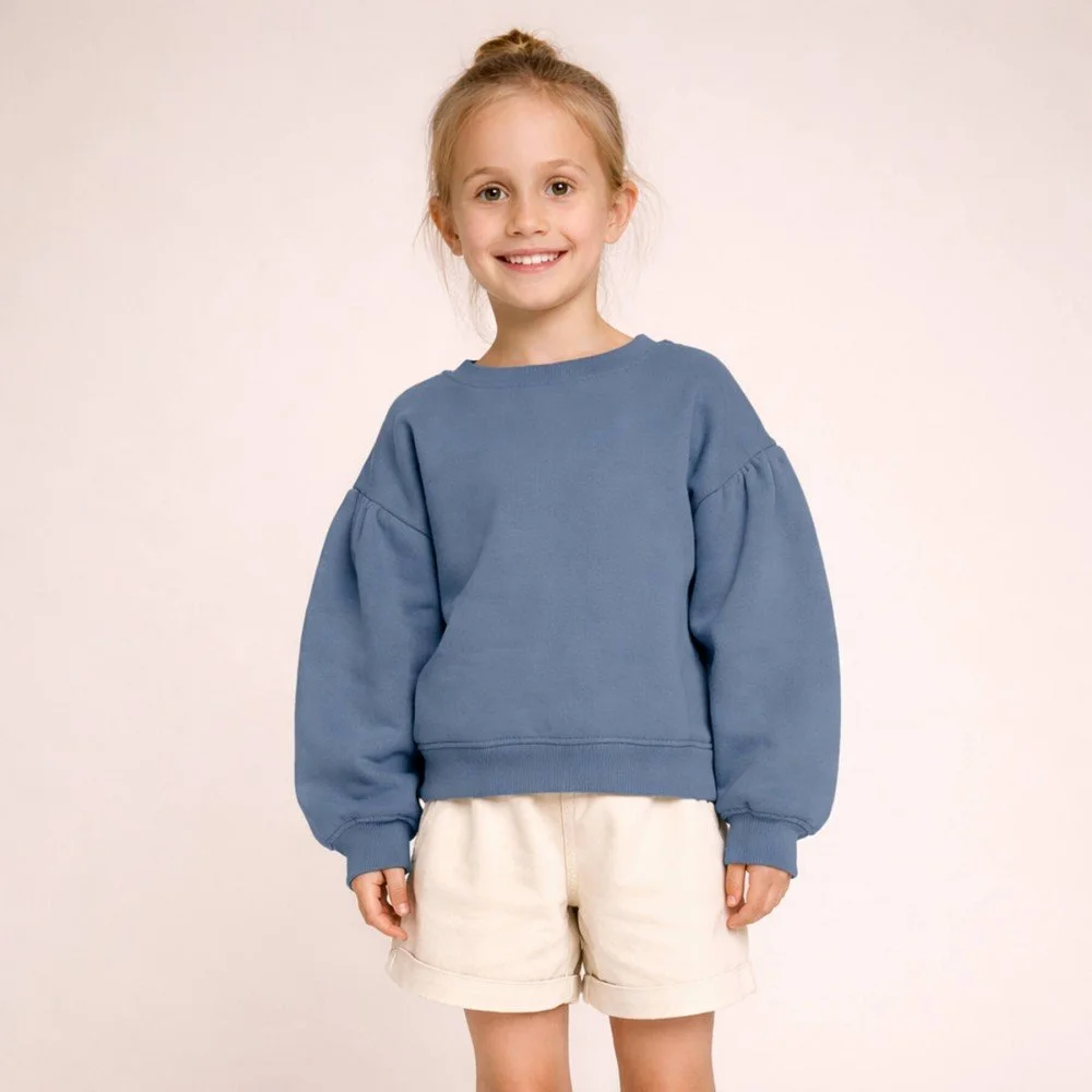 French Terry Stof Donker Jeans
