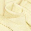French Terry Fabric Pastel Yellow - (Sweat Fabric)