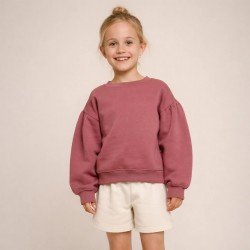 Tessuto French Terry Lampone