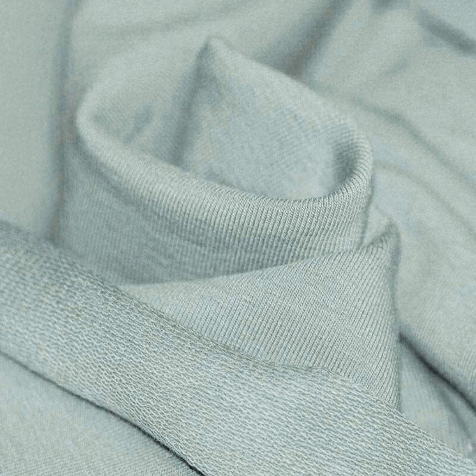 Dresówka Pętelkowa French Terry Morska Zieleń Dresówka Pętelkowa French Terry 