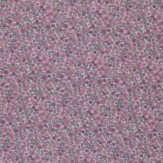 Jersey Katoen Digitale Print - Lieve Kleine Bloemen Framboos