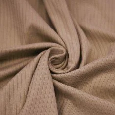 Breitcord Rippjersey Stoff (5mm Breit) Kakao Breitcord Rippjersey Stoff (5mm Breit) Kakao