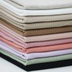 Wide Drop Needle Rib Fabric (5mm Wide) Beige Melange - (Jersey Fabrics)
