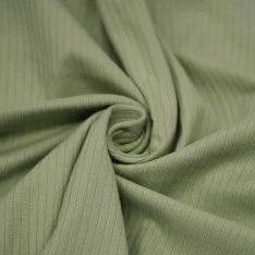 Breitcord Rippjersey Stoff (5mm Breit) Olive Breitcord Rippjersey Stoff (5mm Breit) Olive