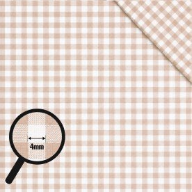 Boerenbond Ruit Stof 4mm Beige
