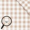 Tissu Coton Vichy 9mm Beige