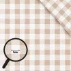 Tissu Coton Vichy 9mm Beige Tissu Coton Vichy 9mm Beige - (Tissus Deco)