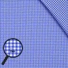 Tkaniny w Kratę Gingham 2mm Kobaltowy