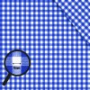 Cotton Gingham Fabric 4mm Cobalt