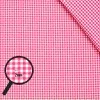 Cotton Gingham Fabric 2mm Fuchsia