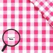 Tkaniny w Kratę Gingham 9mm Fuksja Tkaniny w Kratę Gingham 9mm Fuksja Tkaniny Dekoracyjne