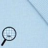 Cotton Gingham Fabric 2mm Light Blue