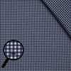 Cotton Gingham Fabric 2mm Navy