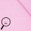 Cotton Gingham Fabric 2mm Pink