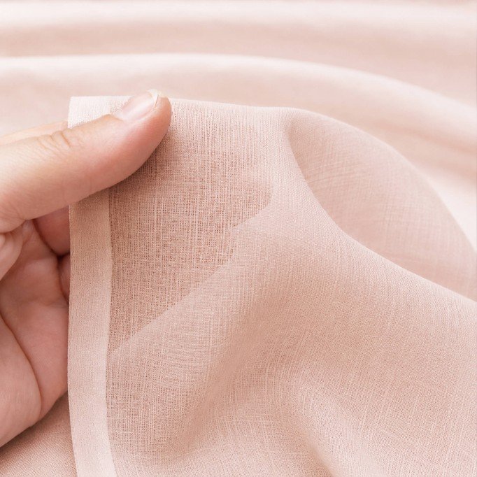 Cotton Voile Fabric Light Beige Cotton Voile Fabric Light Beige - (Deco Fabrics)