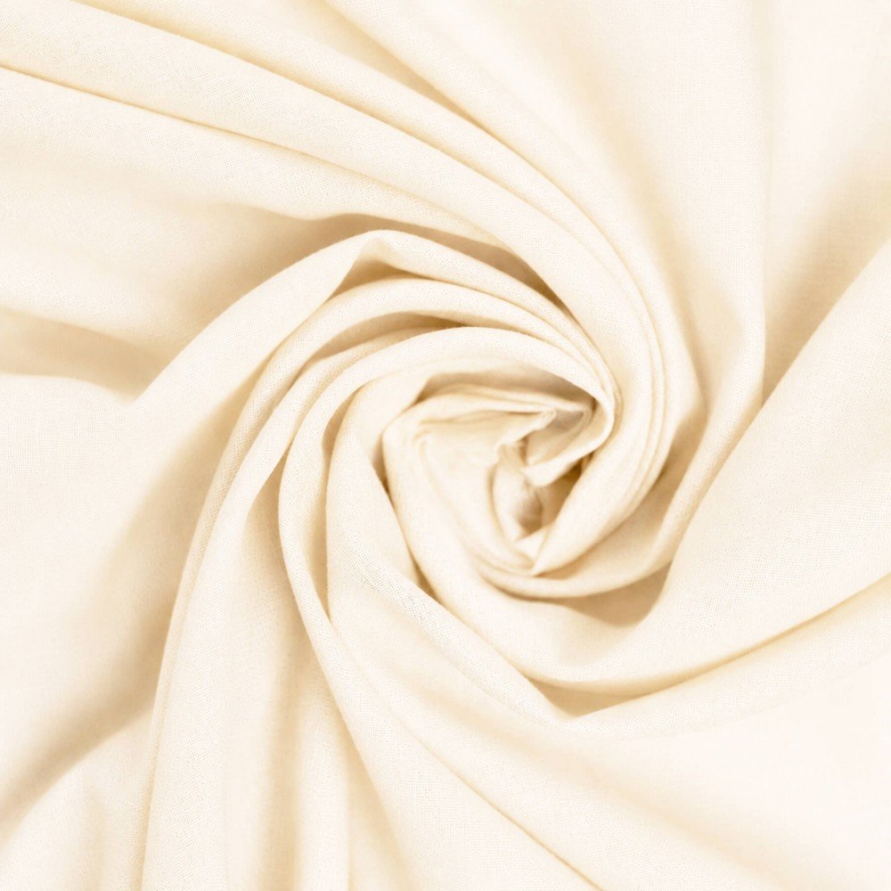 Tessuto Voile Di Cotone Beige Naturel Tessuto Voile Di Cotone Beige Naturel