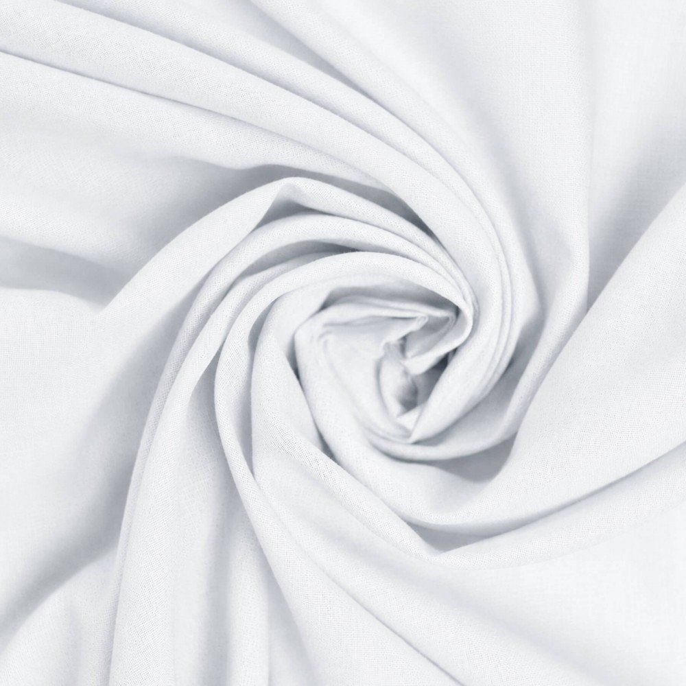 Tessuto Voile Di Cotone Bianco Tessuto Voile Di Cotone Bianco