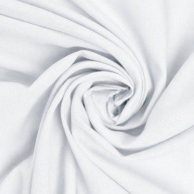 Cotton Voile Fabric White