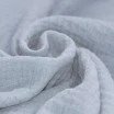Tessuto Doppia Garza di Cotone Blu Acciaio Tessuto Doppia Garza Di Cotone Blu Acciaio - (Deco Tessuti)