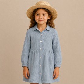 Baumwoll Musselin Stoff Stahlblau Baumwoll Musselin Stoff Stahlblau