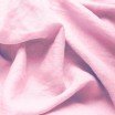 Fine Linen Fabric (Stone Washed) Light Pink - (Deco Fabrics)