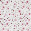 Jersey Cotton Fabric Digital Print - Berry Flower Branches