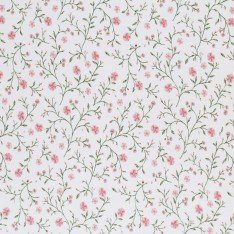 Jersey Cotton Fabric Digital Print - Soft Floral Nude Pink