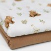 Jersey Cotton Fabric Digital Print - Bear And Duck Jersey Cotton Fabric Digital Print - Bear And Duck - (Jersey Cotton Fabric Digital Print)