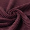 Tessuto Jersey Velluto a Coste Grande Bordeaux Tessuto Jersey Velluto a Coste Grande Bordeaux - (Tessuto Jersey Velluto a Coste Righe)