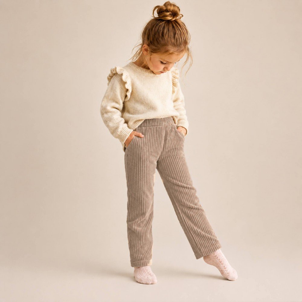 Nicki Breitcord Jersey Stoff Dunkel Beige kaufen Nicki Breitcord Jersey Stoff Dunkel Beige - (Nicki Cord Jersey Stoffe)