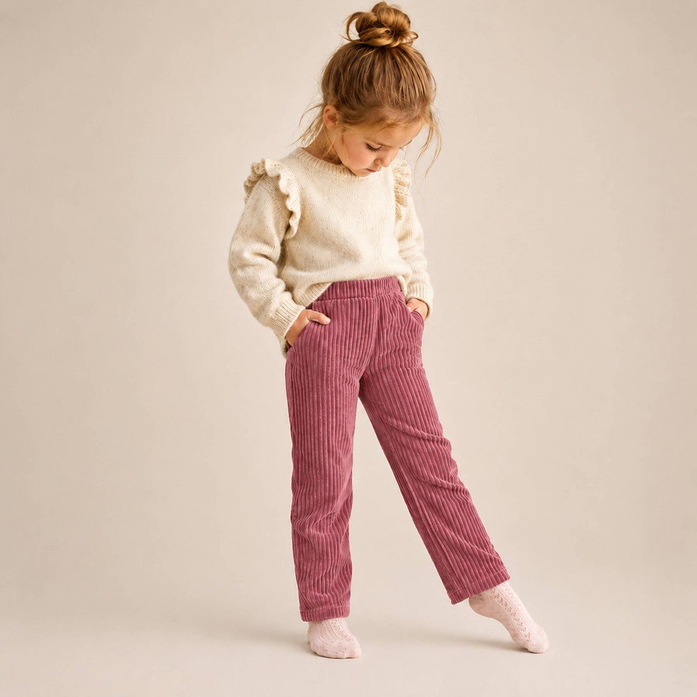 Big Knitted Corduroy Jersey Fabric Raspberry Big Knitted Corduroy Jersey Fabric Raspberry - (Knitted Corduroy Jersey Fabric)