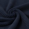 Big Knitted Corduroy Jersey Fabric Navy