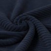 Big Knitted Corduroy Jersey Fabric Navy - (Knitted Corduroy Jersey Fabric)