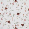 Rib Knit Jersey Fabric - Hedgehog In Garden
