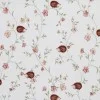 Rib Knit Jersey Fabric - Hedgehog In Garden