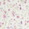 Tessuto Jersey Di Cotone Costine - Dolce Fiore Rosa