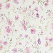 Tissu Maille Tricot Côtelé - Douce Fleur Rose - (Tissus Jersey)