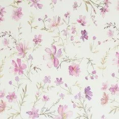 Rib Knit Jersey Fabric - Sweet Pink Flower Rib Knit Jersey Fabric - Sweet Pink Flower