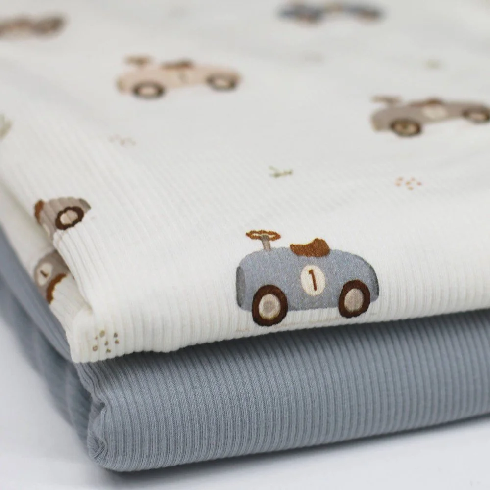 Rib Jersey Stof - Speelgoedauto