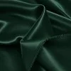 Tissu Satin Stretch (Double Face) Vert Foncé