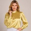 Tessuto Di Raso Stretch Doppia Faccia Oro Tessuto Di Raso Stretch (Doppia Faccia) Oro - (Tessuti Moda)