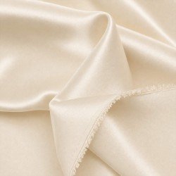 Tessuto Di Raso Stretch (Doppia Faccia) Ivoor