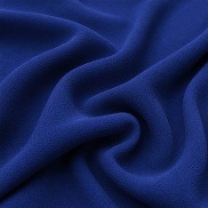 Zware Crepe Stof (Stretch) Kobalt