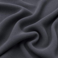 Zware Crepe Stof (Stretch) Donker Grijs