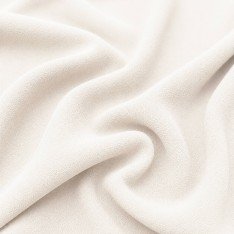 Zware Crepe Stof (Stretch) Ecru