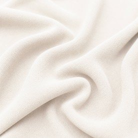Zware Crepe Stof (Stretch) Ecru
