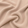 Zware Crepe Stof (Stretch) Licht Beige
