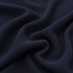 Zware Crepe Stof (Stretch) Marine